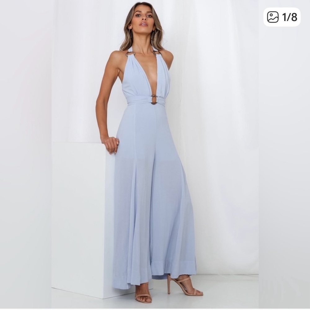 Beachy blue romper